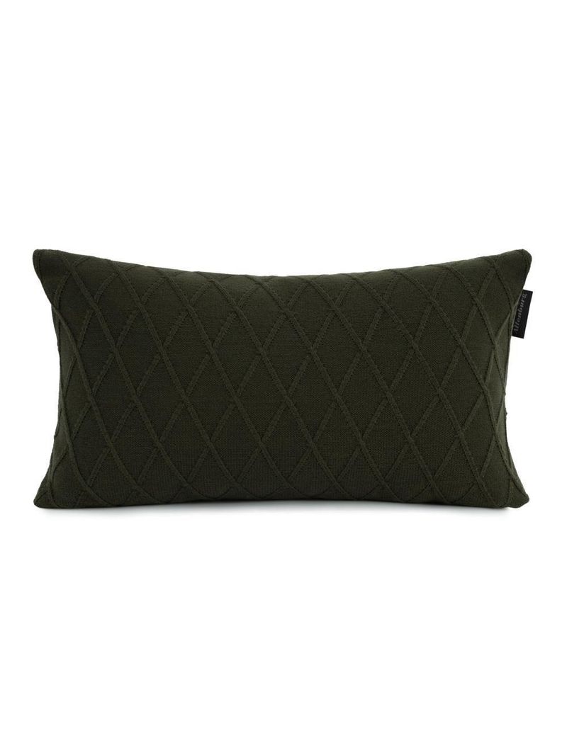 Almofada Tricô 30cm X 50cm Altenburg Amara Verde Bosque