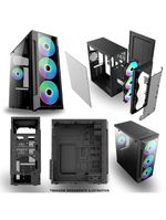 Pc Gamer Amd Ryzen 5 4600g, 8gb Ram, Placa De Video Radeon Vega 7, Ssd 240gb, Fonte 200w + Kit Gamer Completo
