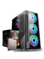 Pc Gamer Amd Ryzen 5 4600g, 8gb Ram, Placa De Video Radeon Vega 7, Ssd 240gb, Fonte 200w + Kit Gamer Completo