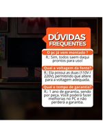 Computador Pc Gamer Tob Intel Core I5 Ssd 240gb 8gb 10 Pro Trial