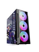 Pc Gamer Amd Ryzen 5 5600gt, 16gb Ram, Placa De Video Radeon Vega 7, Ssd 240gb, Fonte 550w + Monitor 23” Led 75hz