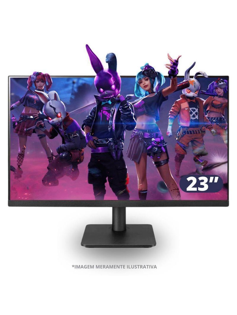 Pc Gamer Amd Ryzen 5 5600gt, 16gb Ram, Placa De Video Radeon Vega 7, Ssd 240gb, Fonte 550w + Monitor 23” Led 75hz