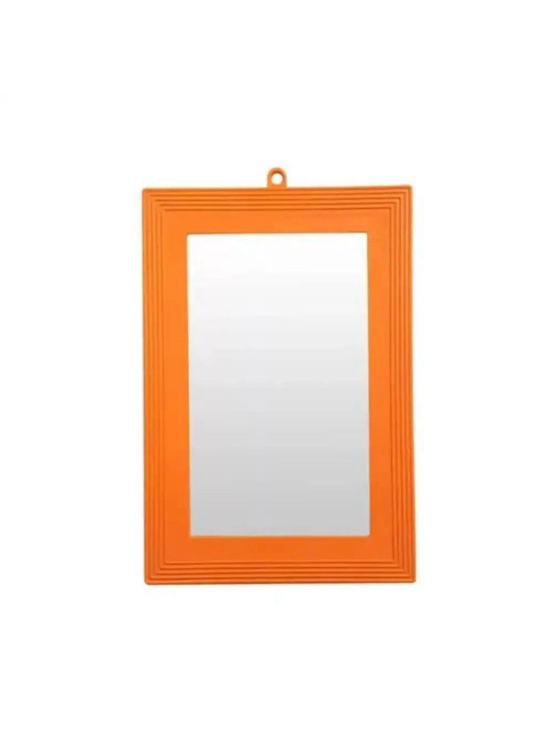 Espelho Moldura 16x23 Laranja Budeplast