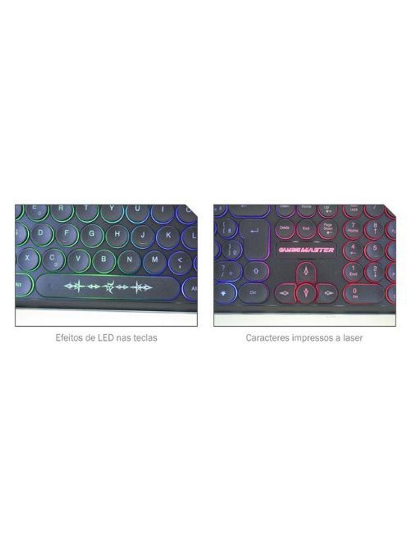 Teclado Gamer Steampunk - Km76