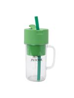 Mini Liquidificador Portátil Shake Suco Juice Cup Caneca Cabo Usb azul