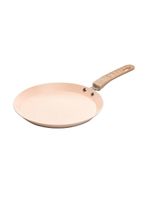 Tapioqueira de indução lyor granito chef 22cm alumínio revestimento cerâmico antiaderente bege