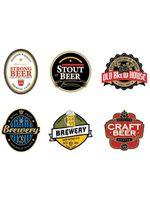Conjunto de taças para cerveja ruvolo royal beer 330 ml – 6 peças