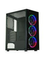 Gabinete Gamer Kmex Cg-30c5 Led Com 3 Fans