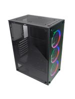 Gabinete Gamer Kmex Cg-30c5 Led Com 3 Fans