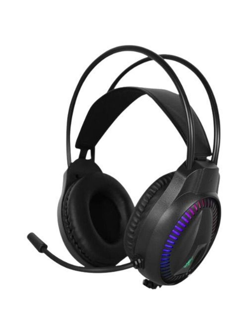 Headset Kmex Gamer Rgb 71 Ar89 Preto