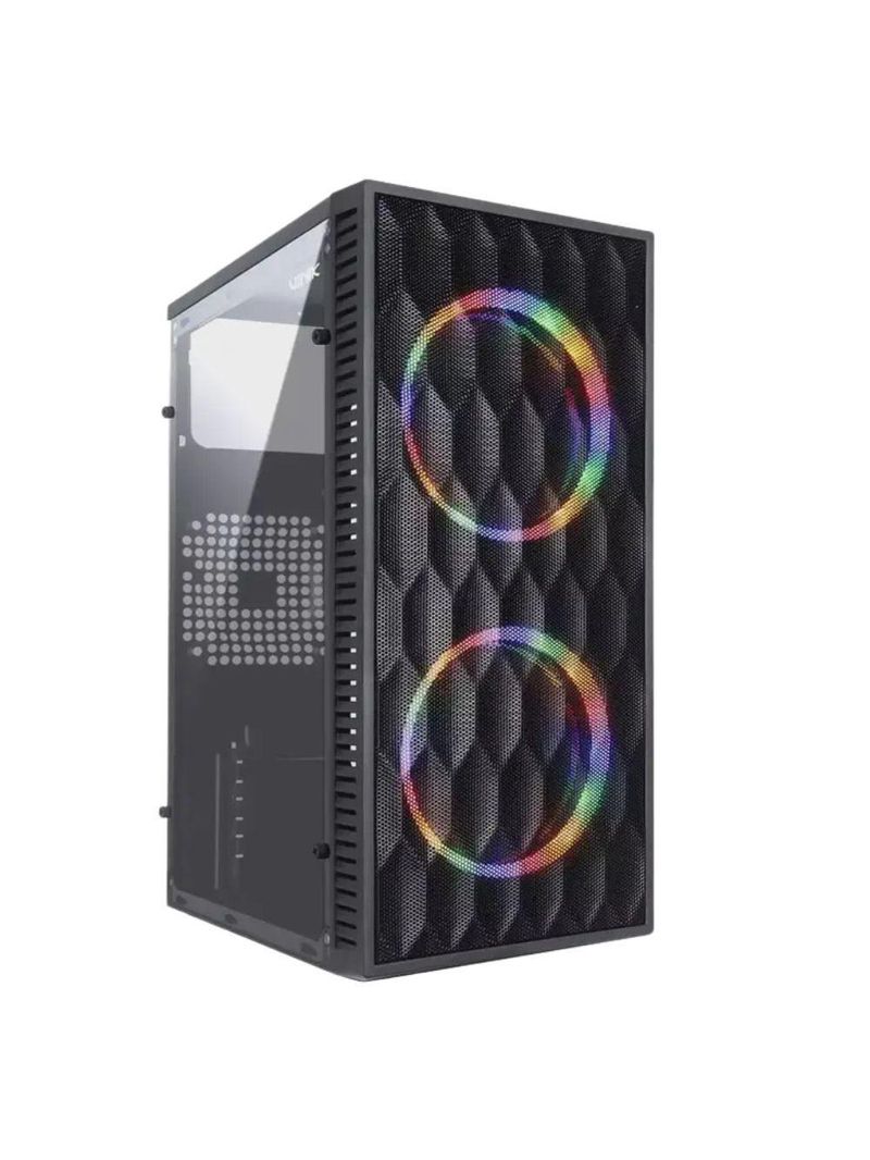 Gabinete Gamer Vinik Ggwacbk Led 2 Fans