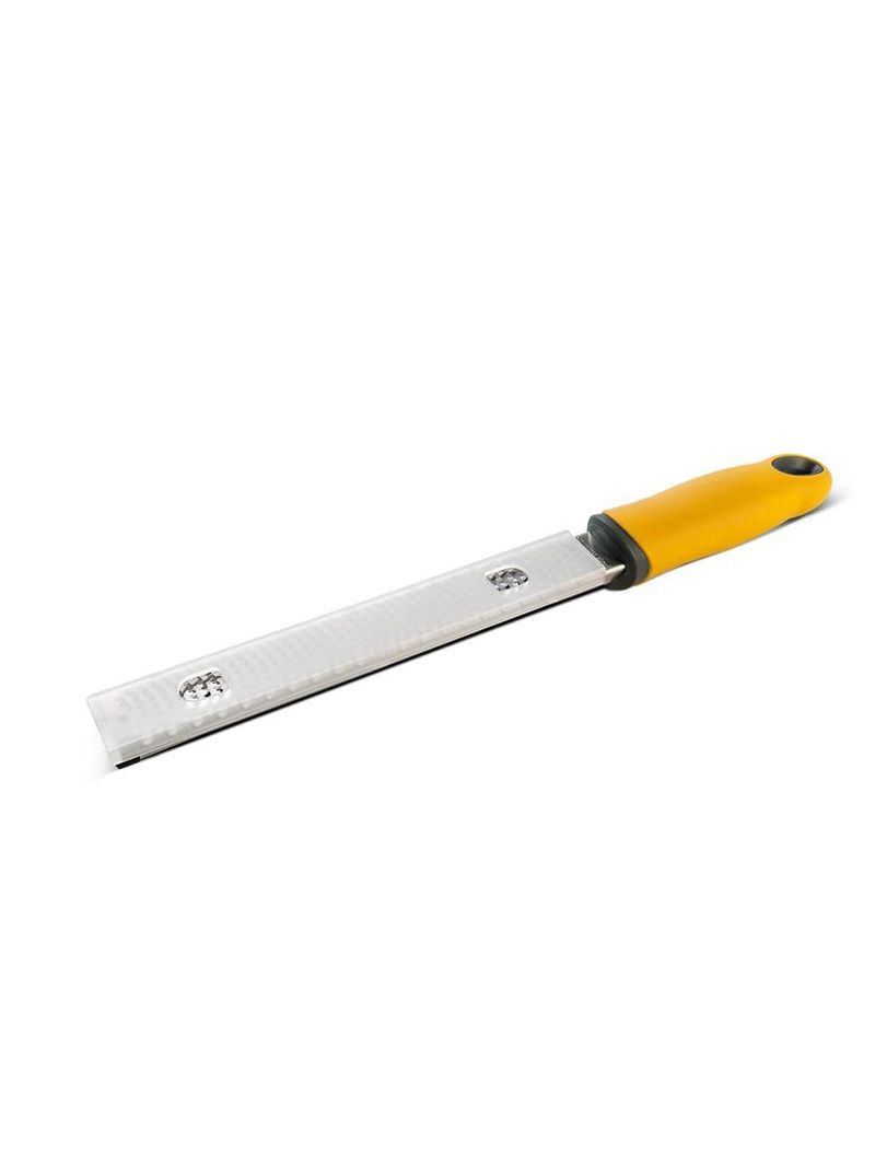 Ralador zester em polipropileno, termoplástico e aço inox brinox – amarelo
