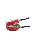Omeleteira brinox ruby antiaderente pro-flon 330ml 16cm vermelho