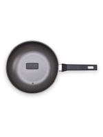 Panela wok brinox preserve antiaderente mineral resist 3,55l 28cm tampa de vidro cinza