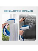 Passadeira a vapor mondial fast steam vp-09 - branco/azul