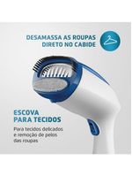 Passadeira a vapor mondial fast steam vp-09 - branco/azul