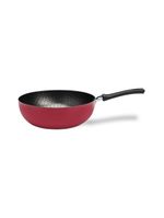 Panela wok brinox anis antiaderente pro-flon 2,3l 24cm borgonha