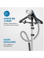 Passadeira a vapor mondial vip care vp-07 – branco/azul