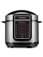 Panela de pressão elétrica mondial 5l digital master cooker pe-38 5l preta