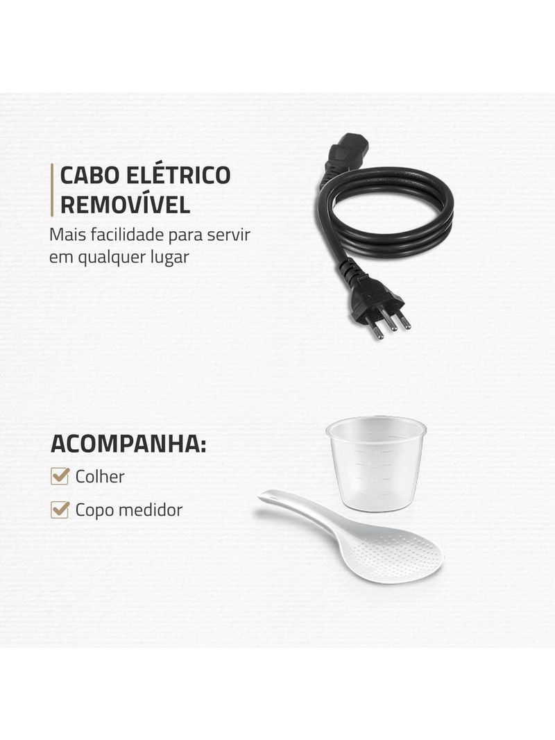 Panela de pressão elétrica mondial 5l digital master cooker pe-38 5l preta