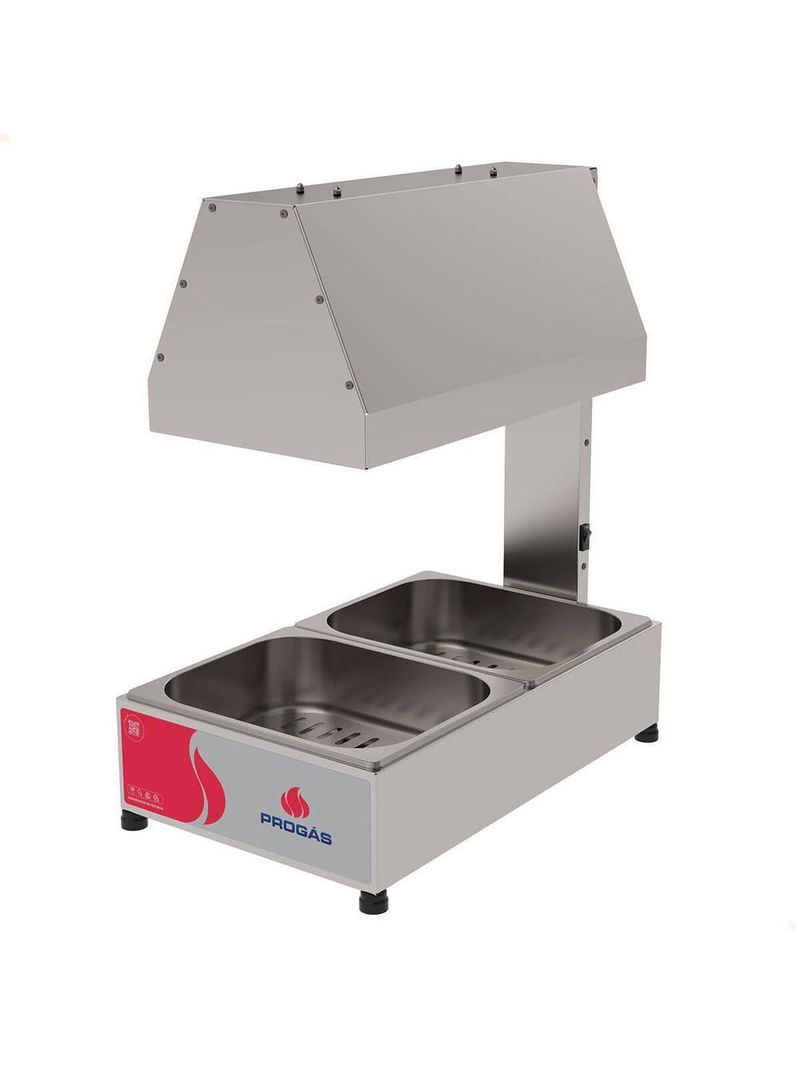 Conservador De Frituras E Alimentos Progás Prcf-20 2 Cubas 220V P44907