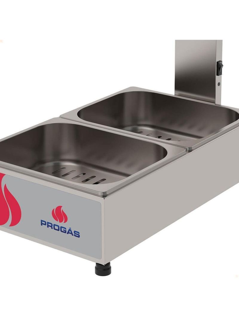 Conservador De Frituras E Alimentos Progás Prcf-20 2 Cubas 220V P44907