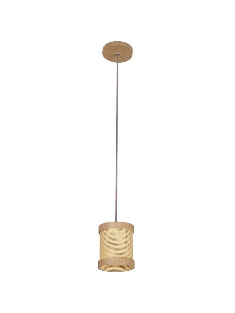 Pendente Muller Straw Mini Natural G9 Led 1 Lâmpada 2501na