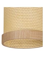 Pendente Muller Straw Mini Natural G9 Led 1 Lâmpada 2501na