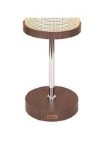 Abajur Muller Straw Sala Palha Imbuia 1 Lâmpada 2550ib