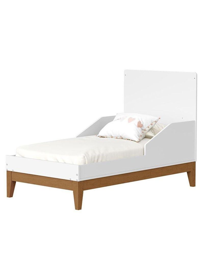 Quarto Bebê Americano 4 Portas Com Berço Americano Flip Branco Acetinado Reller Colchão Ortobom Henn