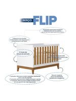 Quarto Bebê Americano 6 Portas Berço Americano Flip Branco   Savana Reller Colchão Ortobom Henn