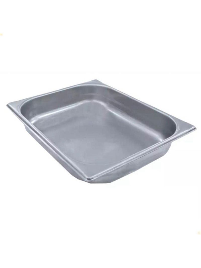 Cuba Lisa Venâncio Em Inox 304 Gn 1-2 32,5 X 26,5 X 6 Cm Para Forno Combinado Gn 1-2 515031