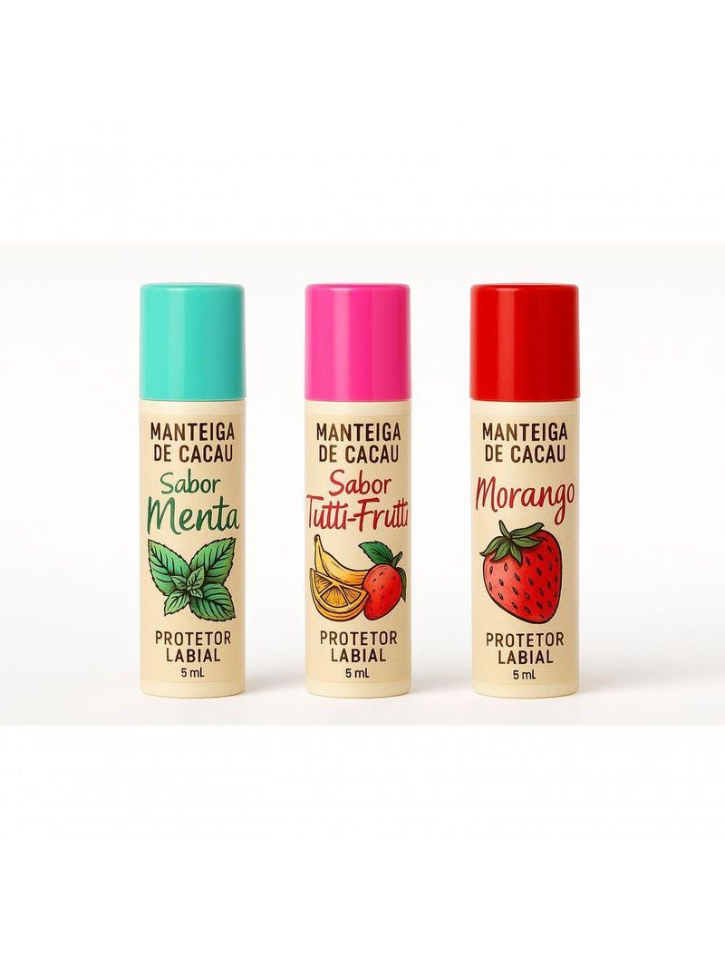 De Cacau Roll-on Sabores - 10un