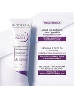 Hidratante reparador calmante bioderma - cicabio crème+