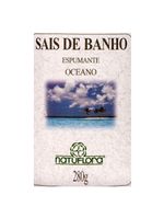 Sal de banho espumante oceano - natuflora