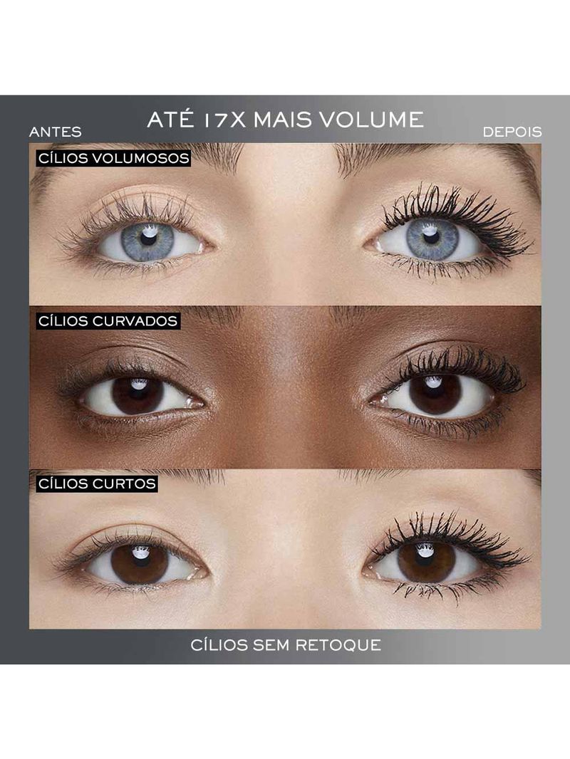Máscara de cílios à prova d'água lancôme hypnose drama