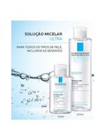 Solução micelar eau de micellaire ultrala roche-posay - demaquilante