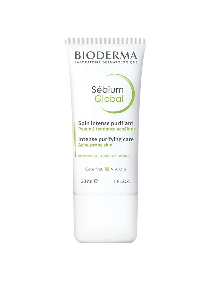Sébium global bioderma hidratante anti-imperfeições e antimarcas da acne