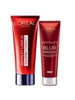 L'oréal paris cicatri correct + blur mágico kit - creme antirrugas + blur