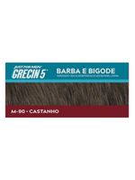 Coloração para barba e bigode grecin 5 - castanho