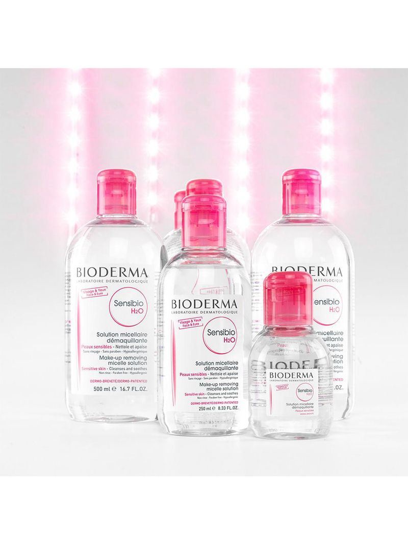Água micelar calmante bioderma sensibio h2o