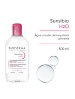 Água micelar calmante bioderma sensibio h2o