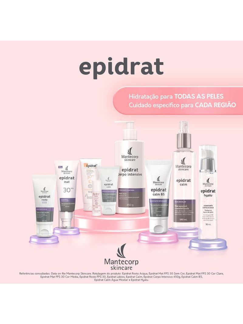 Hidratante labial  fps 30 epidrat - mantecorp skincare