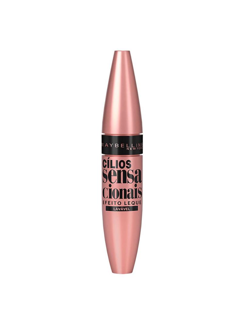 Máscara de cílios maybelline ny lash sensational lavável