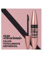 Máscara de cílios maybelline ny lash sensational lavável
