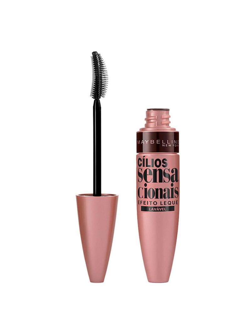 Máscara de cílios maybelline ny lash sensational lavável