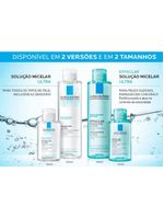 Solução micelar pele oleosa la roche-posay - effaclar eau micellaire ultra