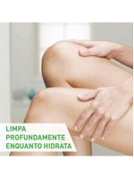 Loção de limpeza hidratante cerave pele normal a seca com Ácido hialurônico