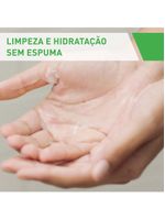 Loção de limpeza hidratante cerave pele normal a seca com Ácido hialurônico