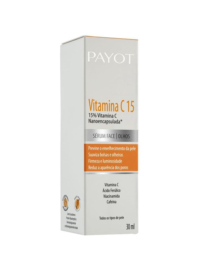 Sérum facial payot vitamina c15
